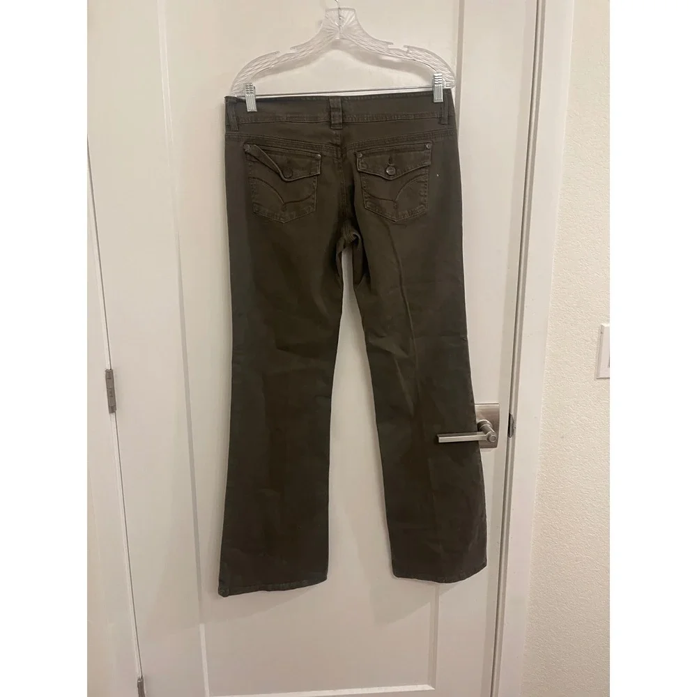 Vintage Y2K Union Bay‎ Brown Bootcut Pants Streetwear Grunge